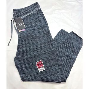 Under Armour RUSH IntelliKnit Pants 11376637 012 Zip Pocket Loose Women’s Large